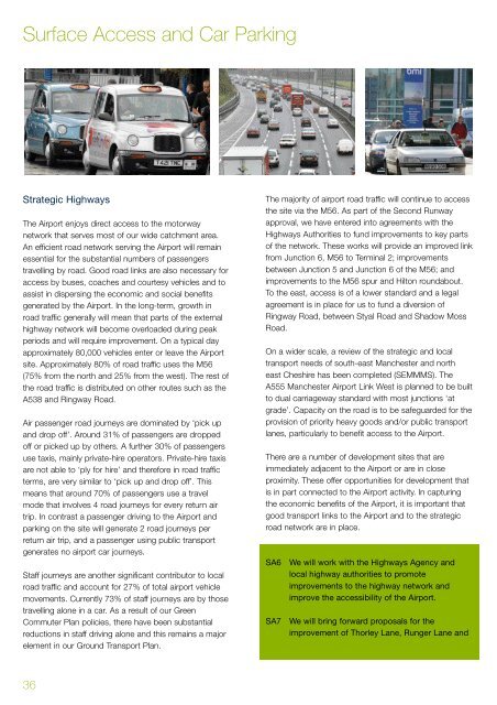 Land use plan - Manchester Airport