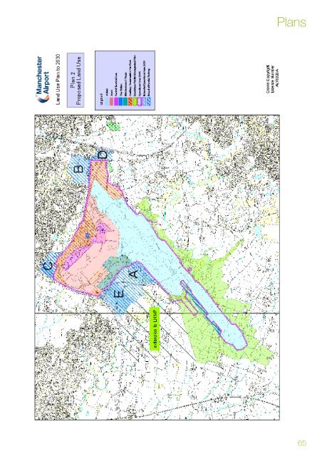 Land use plan - Manchester Airport