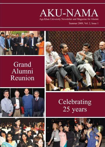 Summer 2009, Vol. 2, Issue 1 - Aga Khan University