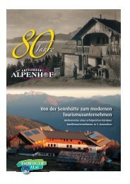 Chronik - Alpengasthof Sattlegger