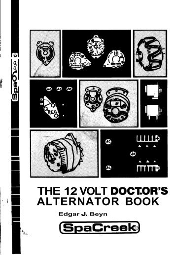 The 12 Volt Doctor's Alternator Book