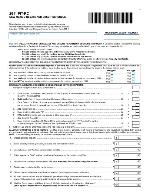 pit-rc-rebate-and-credit-schedule