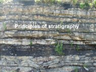 The three main methods used to date sedimentary rocks ...