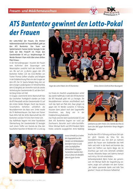 Ausschuss für Freizeit-, Breiten - Bremer Fußballverband