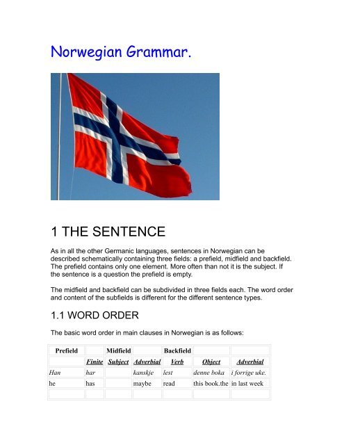 Advanced-Norwegian-Grammar