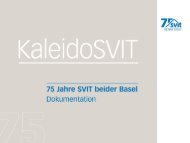 KaleidoSVIT, Powerpoint Präsentation 75 SVIT beider Basel