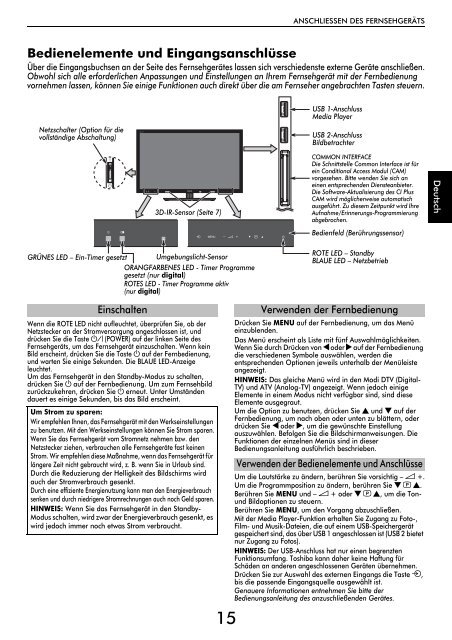 Modellreihe WL76* Digital Modellreihe YL76* Digital - Toshiba-OM.net