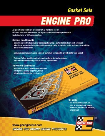 GASKET SETS by Engine Pro