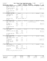 Real Estate Tax Commitment Book - 7.750 - Town of Phippsburg