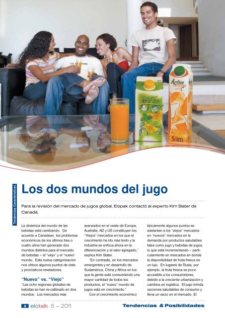 El Mundo de los Jugos 2011 - Elopak