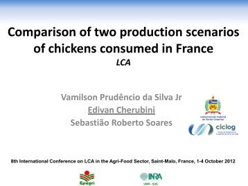 Environmental assessment of two dairy systems in Brazil South - Inra