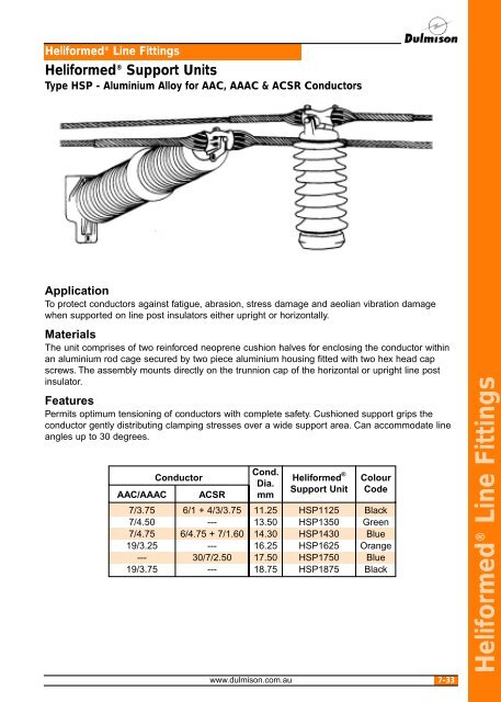 Download Datasheet (PDF 15.1 MB) - Preformed Line Products