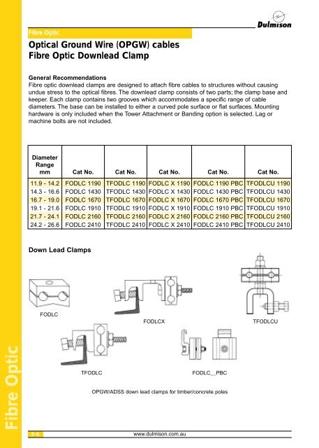 Download Datasheet (PDF 15.1 MB) - Preformed Line Products