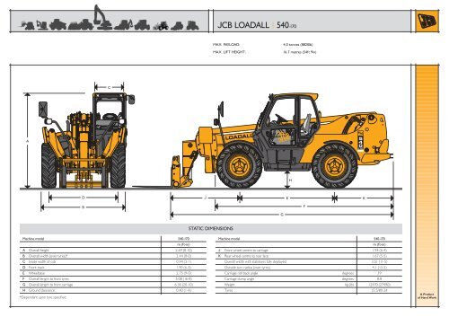 JCB LOADALL | 540-170 - Lynch