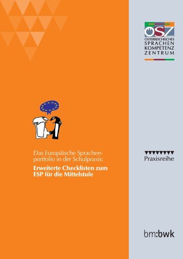 Checklisten der Sprachenbiografie im ESP - Ãsterreichisches ...