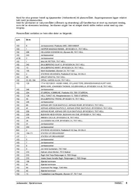 2-058 Planbeskrivelse.pdf - StjÃƒÂ¸rdal kommune