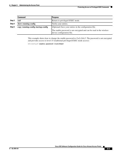 Cisco IOS Software Configuration Guide for Cisco Aironet Access ...