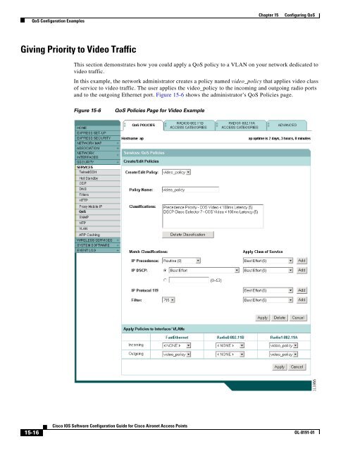 Cisco IOS Software Configuration Guide for Cisco Aironet Access ...