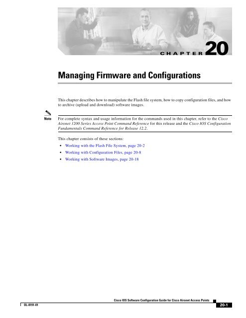Cisco IOS Software Configuration Guide for Cisco Aironet Access ...