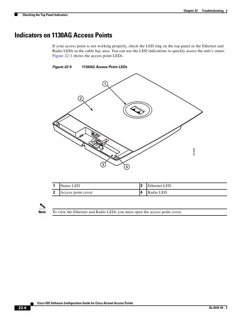 Cisco IOS Software Configuration Guide for Cisco Aironet Access ...