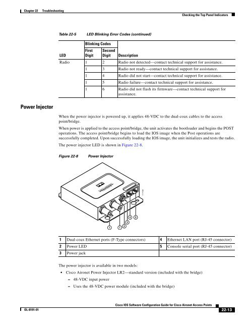 Cisco IOS Software Configuration Guide for Cisco Aironet Access ...