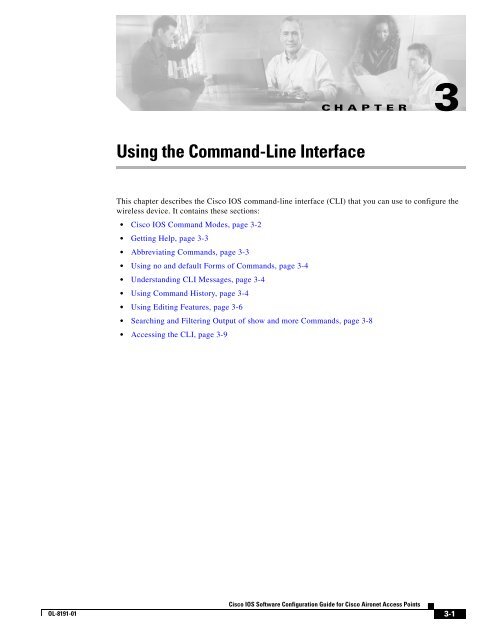 Cisco IOS Software Configuration Guide for Cisco Aironet Access ...