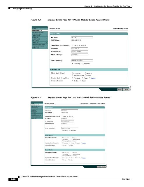 Cisco IOS Software Configuration Guide for Cisco Aironet Access ...