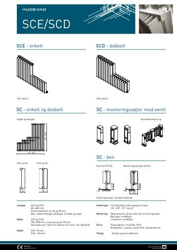 SCE/SCD - Hudevad