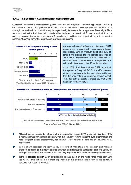 The European e-Business Report The European e ... - empirica