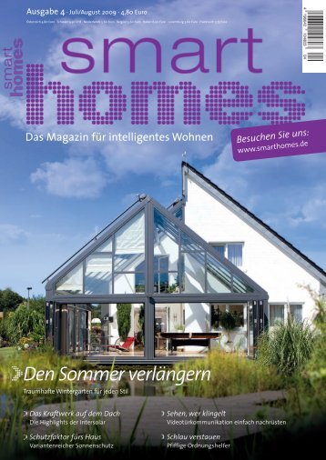 Den Sommer verlÃ¤ngern - Smart Homes