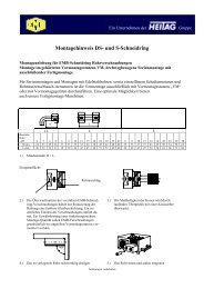 Montagehinweis DS- und S-Schneidring