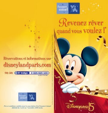 Mise en page 1 - DisneylandÂ® Paris