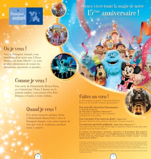 Mise en page 1 - DisneylandÂ® Paris