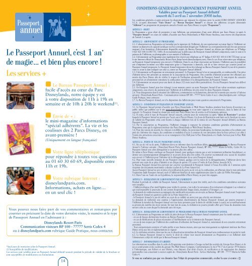 Mise en page 1 - DisneylandÂ® Paris