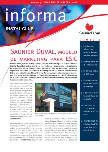 Saunier Duval, modelo - Caloryfrio.com