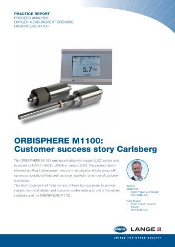 ORBISPHERE M1100: Customer success story ... - HACH LANGE