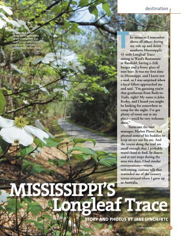 Destination: Mississippi (PDF/620KB) - Rails-to-Trails Conservancy
