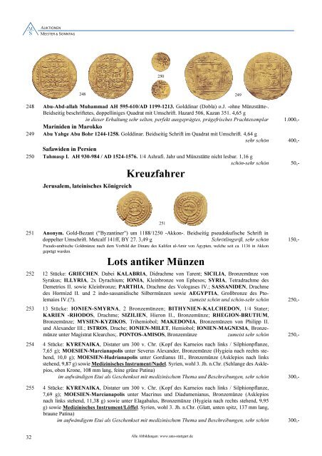 Keltische Münzen