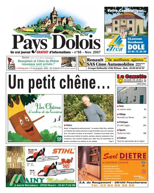 Cliquez-ici pour tÃ©lÃ©charger le journal au format PDF - Pays Dolois