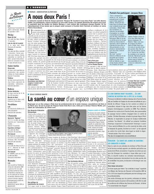 Cliquez-ici pour tÃ©lÃ©charger le journal au format PDF - Pays Dolois