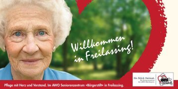 Unsere Hausbroschüre - AWO Angebote für Senioren in Oberbayern