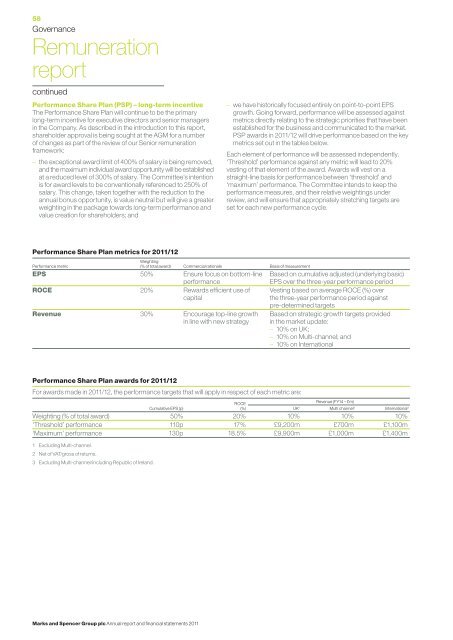 Annual report and financial statements 2011 - Analist.nl