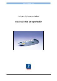 Handylaser trion Instrucciones de operaciÃ³n - RJ-Laser