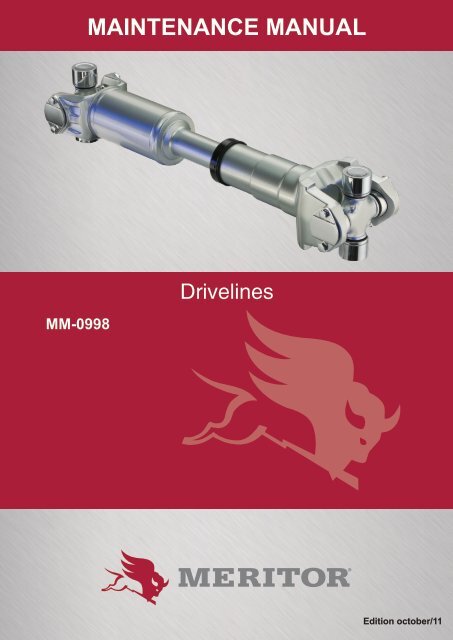 MAINTENANCE MANUAL - Meritor