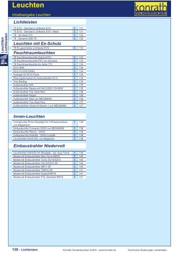Konrath Sonderleuchten
