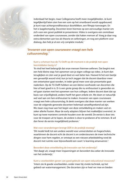 'Open Boek - over open educational resources in Nederland' (pdf)