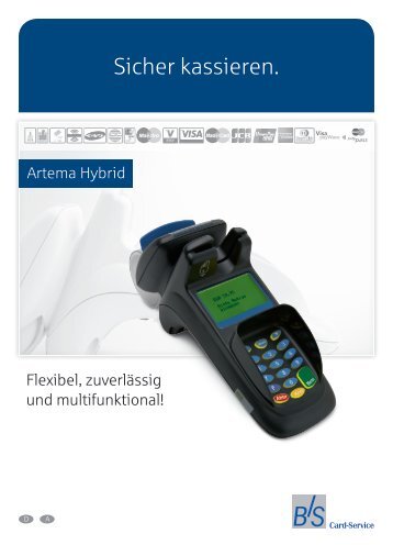 Produktblatt Artema Hybrid - B+S Card Service GmbH