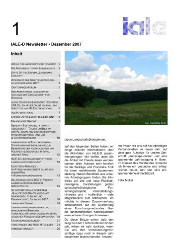 Download (PDF, 1.5 MB) - IALE-D