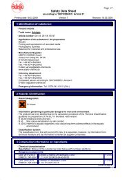 Safety Data Sheet - ADEFO-CHEMIE GmbH