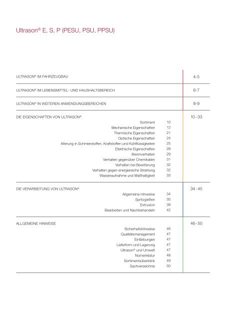 Ultrason E, S, P - BASF Plastics Portal